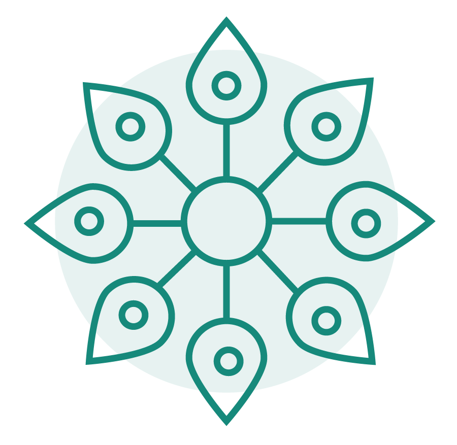 buddhist flower meditation symbol